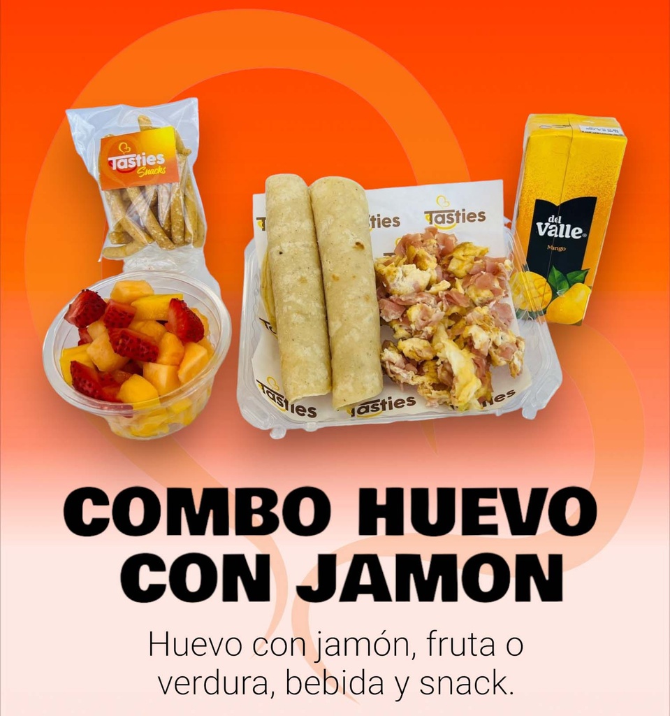 COMBO HUEVO CON JAMON