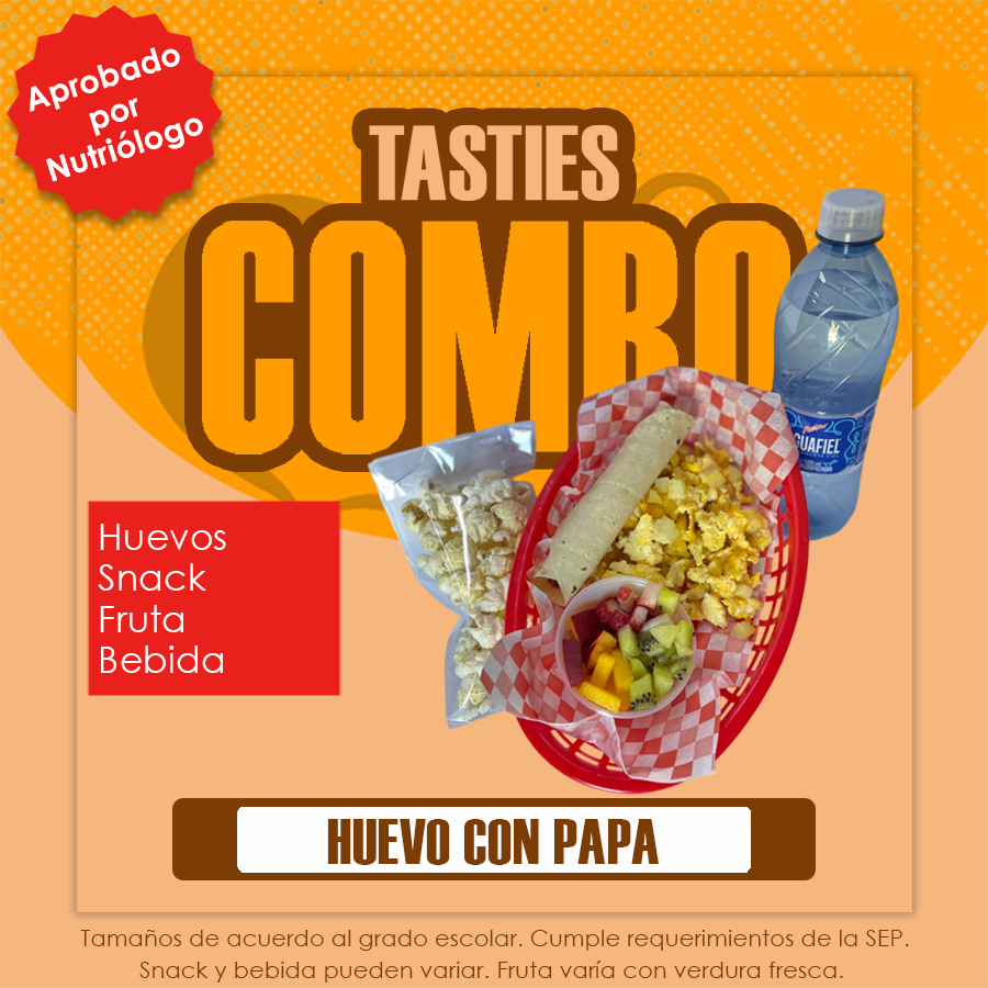 COMBO HUEVO CON PAPA