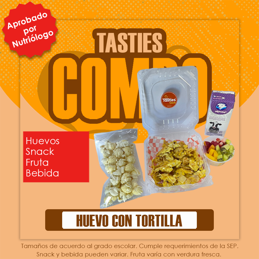 COMBO HUEVO CON TORTILLA