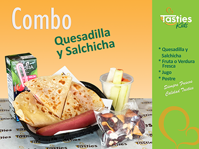Combo Quesadilla y Salchicha