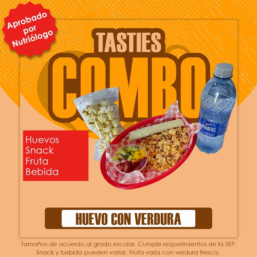 COMBO HUEVO CON VERDURA