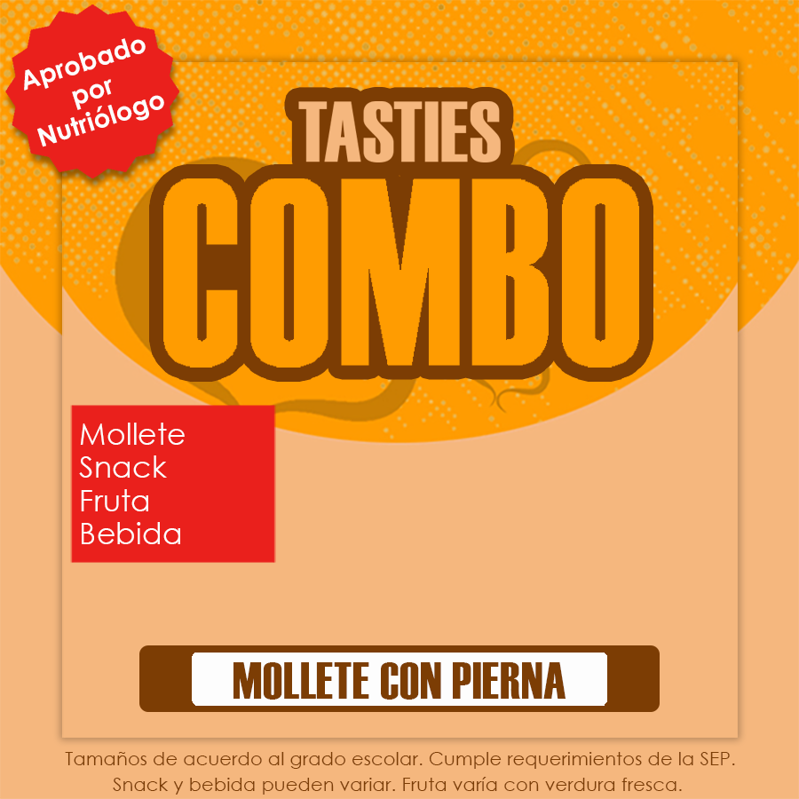 COMBO MOLLETE CON PIERNA