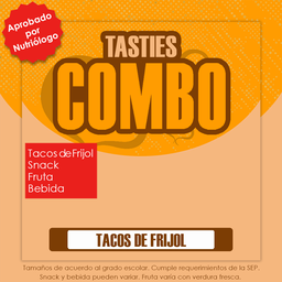 COMBO TACOS DE FRIJOL